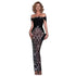 Ladies Light Luxury High End Rhinestone Bandage Top Net Drill Sequined Dress Two Piece Women Clothing by Ragazza