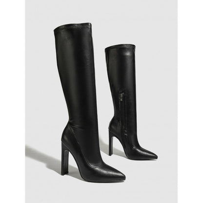 Ankle Boots Pointed High Heeled Thigh Boot Skinny Stilettos Riding Boots  DestGlow
