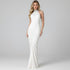 Autumn Winter Women Clothing High Class Elegant Slim Pleated Halter Backless Socialite Dress by Ragazza