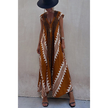 Casual Dress Holiday Women Loose Dress by Ragazza