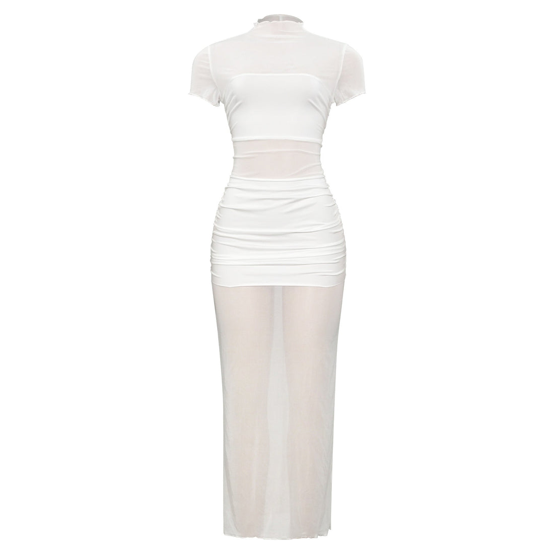 Summer Casual Trend Slim Fit Solid Color Street Dress by Ragazza