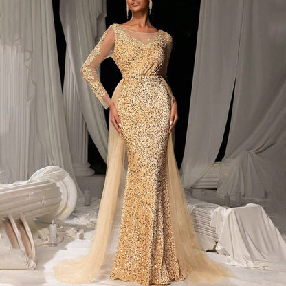 Ladies Dance Formal Dress Graceful Fashionable Elegant Long Lace Party Evening Dress by Ragazza