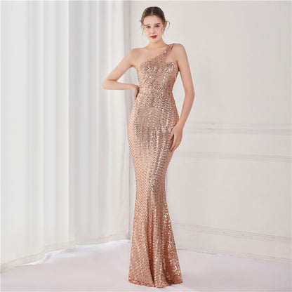 Dream Socialite Gathering Party Evening Dress Sexy Long Toast Clothing Host Dress by Ragazza