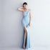 Folding Beaded Craft Toast Clothing Long Shoulder Appreciation Dinner Slim Fit Fishtail Wedding by Ragazza