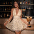 Sexy Sequined Cami Dress Women Clothing Beach Party Dress by Ragazza
