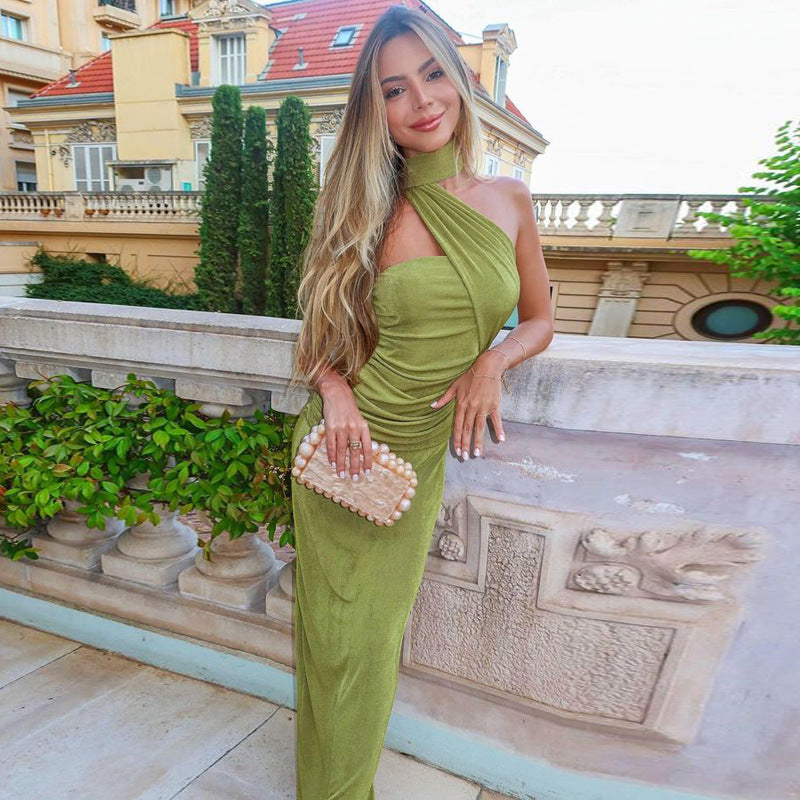Arrival Women Sexy Tube Top Sleeveless Tall Street Slim Fit Long Ribbon Dress Women by Ragazza