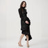 Women Wear Slim Flocking Dress Evening Dress Party Gathering Fishtail Dress  DestGlow