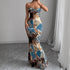 Summer Women Clothing Sexy Pure Want to Print Tube Top Sleeveless Backless Dress by Ragazza
