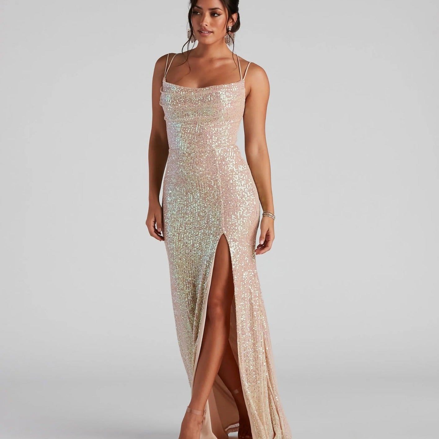 Summer Sequin Women Party Dress Club Sequ Dress Sexy Fishtail by Ragazza
