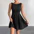 Women All Match Dress Summer Sexy Backless Casual High Waist Dress by Ragazza