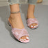 Mesh Breathable Flat Slippers for Women Summer Outdoor Open Toe Low Heel Flip Flops  DestGlow