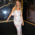 Summer Women Clothes Vacation Printed Maxi Dress Sexy Backless Slim Fit Dress by Ragazza