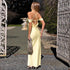 Strap Satin off Shoulder Evening Dress Backless Sexy Dress by Ragazza
