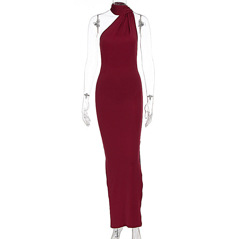 Elegant Women Clothing Ribbon Dress Fashionable Sexy Backless Slim Dress by Ragazza