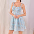 Spring Summer Women Clothing Sexy Dress Printed Backless Seaside Holiday Suspender by Ragazza