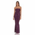 Fishtail Dress Bow Sequined Sexy Nightclub Dress by Ragazza