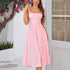 Arrival Lace Strap Dress Sexy Long Lace up Fastener Decoration A line Dress by Ragazza