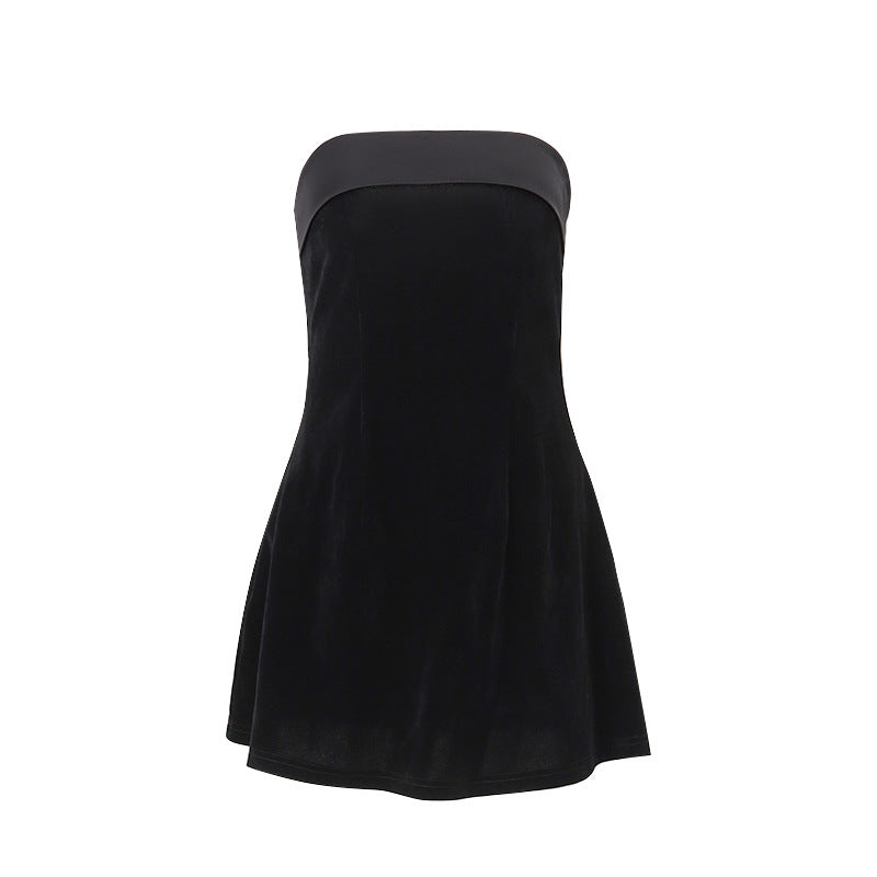 Winter Women Clothing Sexy Sexy Backless off-Neck Tube Top Dress for Women by Ragazza
