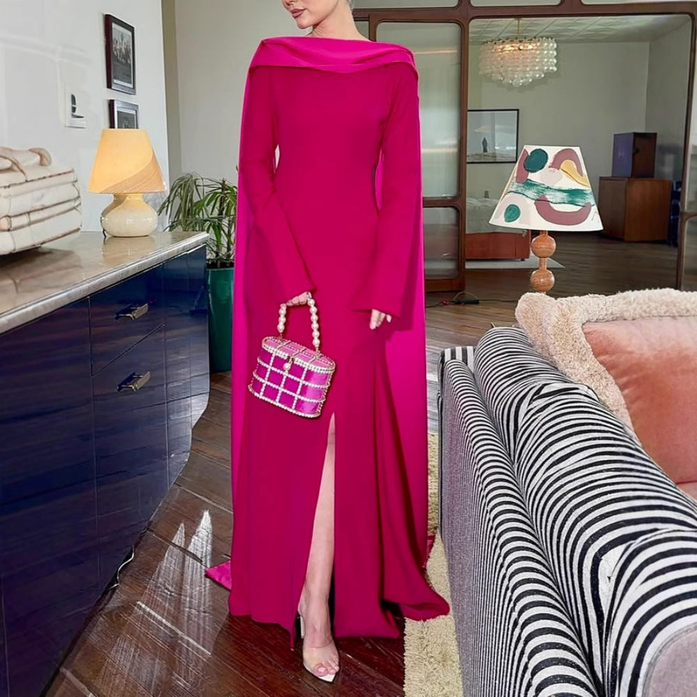 Women Clothing Spring Sexy Sheath Shawl Ribbon Evening Dress by Ragazza