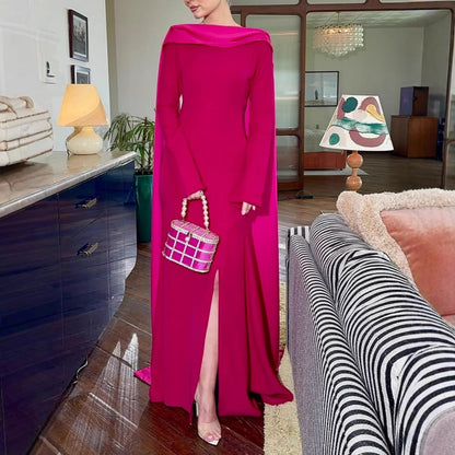 Women Clothing Spring Sexy Sheath Shawl Ribbon Evening Dress by Ragazza