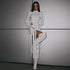Spring Arrival Dress Sexy Round Neck Long Sleeve Slim Fit Hip Wrapped Short Dress Women by Ragazza