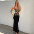 Women Clothing Autumn Sexy Hollow Out Cutout out Lace Splicing Sling Sheath Dress for Women by Ragazza