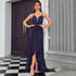Sling Ball Dress Sexy Slim Fit Annual Party Dress Short Front Long Back Elegant Slim Fit Long Evening Dress by Ragazza