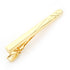 Gold Etched Lines Tie Clip by Cufflinks.com