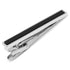 Onyx Inlaid Tie Clip by Cufflinks.com