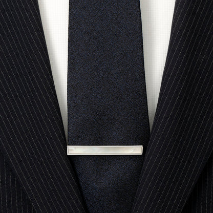 Mother of Pearl Inlaid Tie Clip by Cufflinks.com