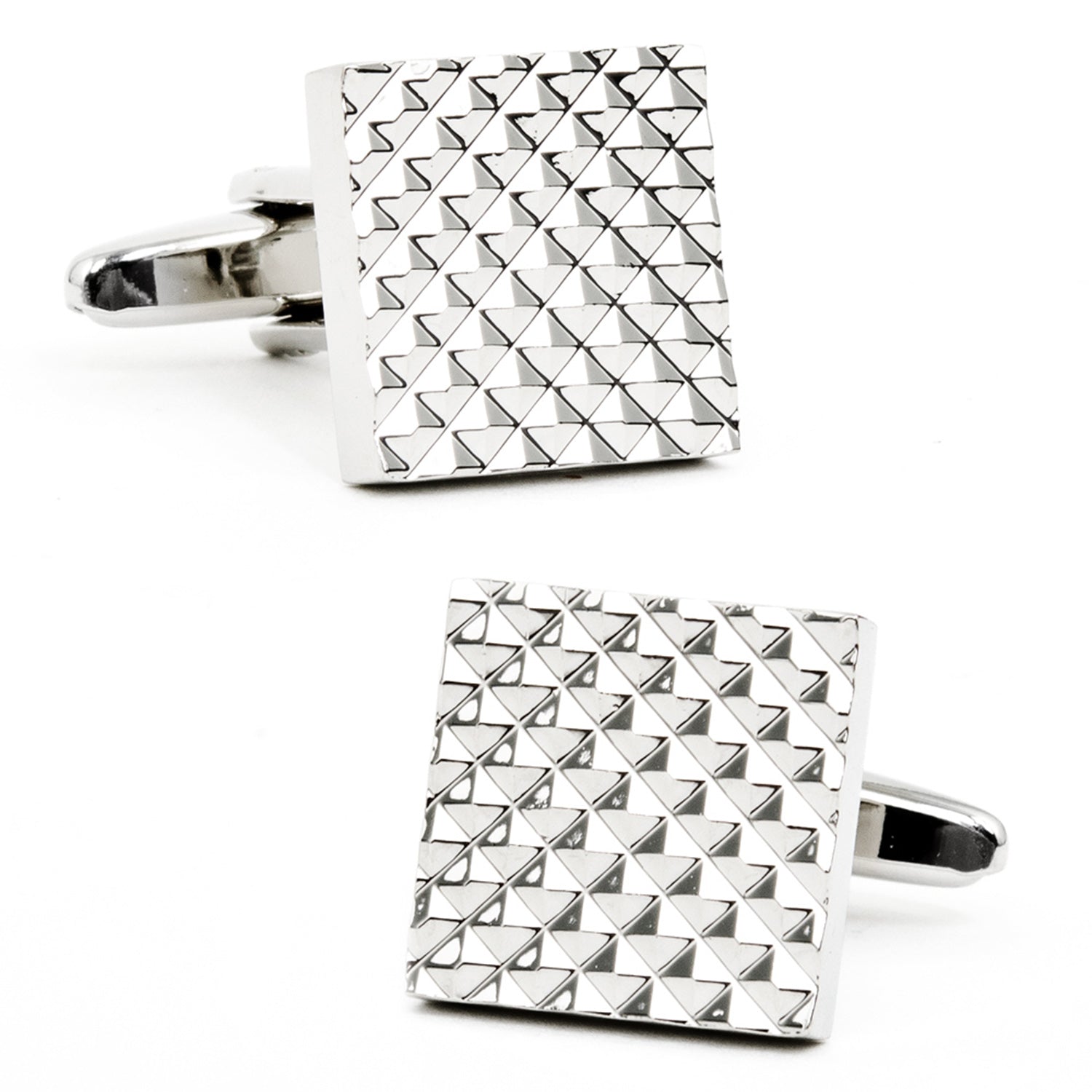 Apex Square Cufflinks by Cufflinks.com