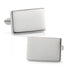Stainless Steel Rectangle Infinity Engravable Cufflinks by Cufflinks.com