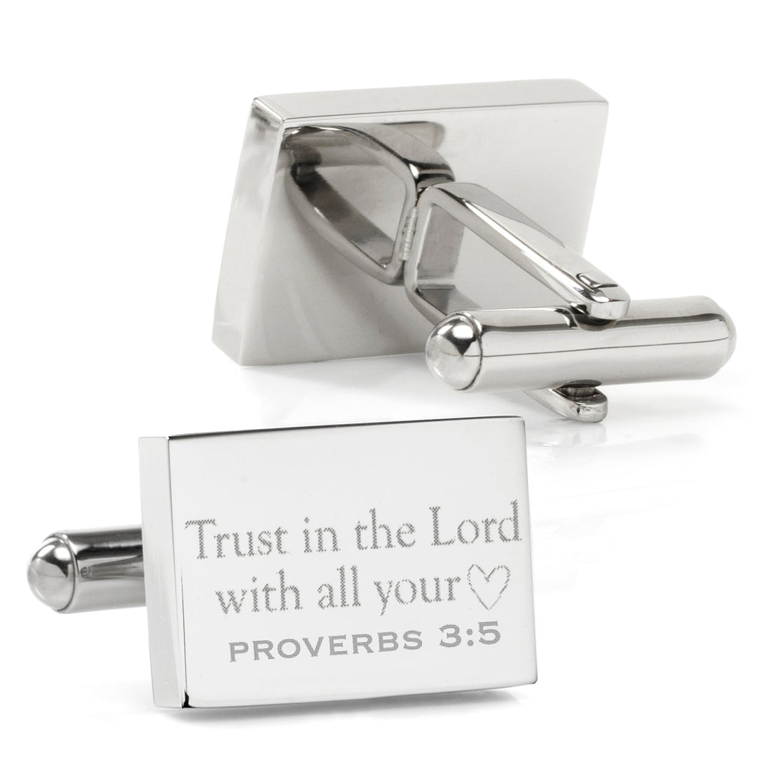 Wedding Bible Verse Engravable Cufflinks by Cufflinks.com