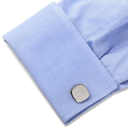 Daddy Established Engravable Cufflinks by Cufflinks.com
