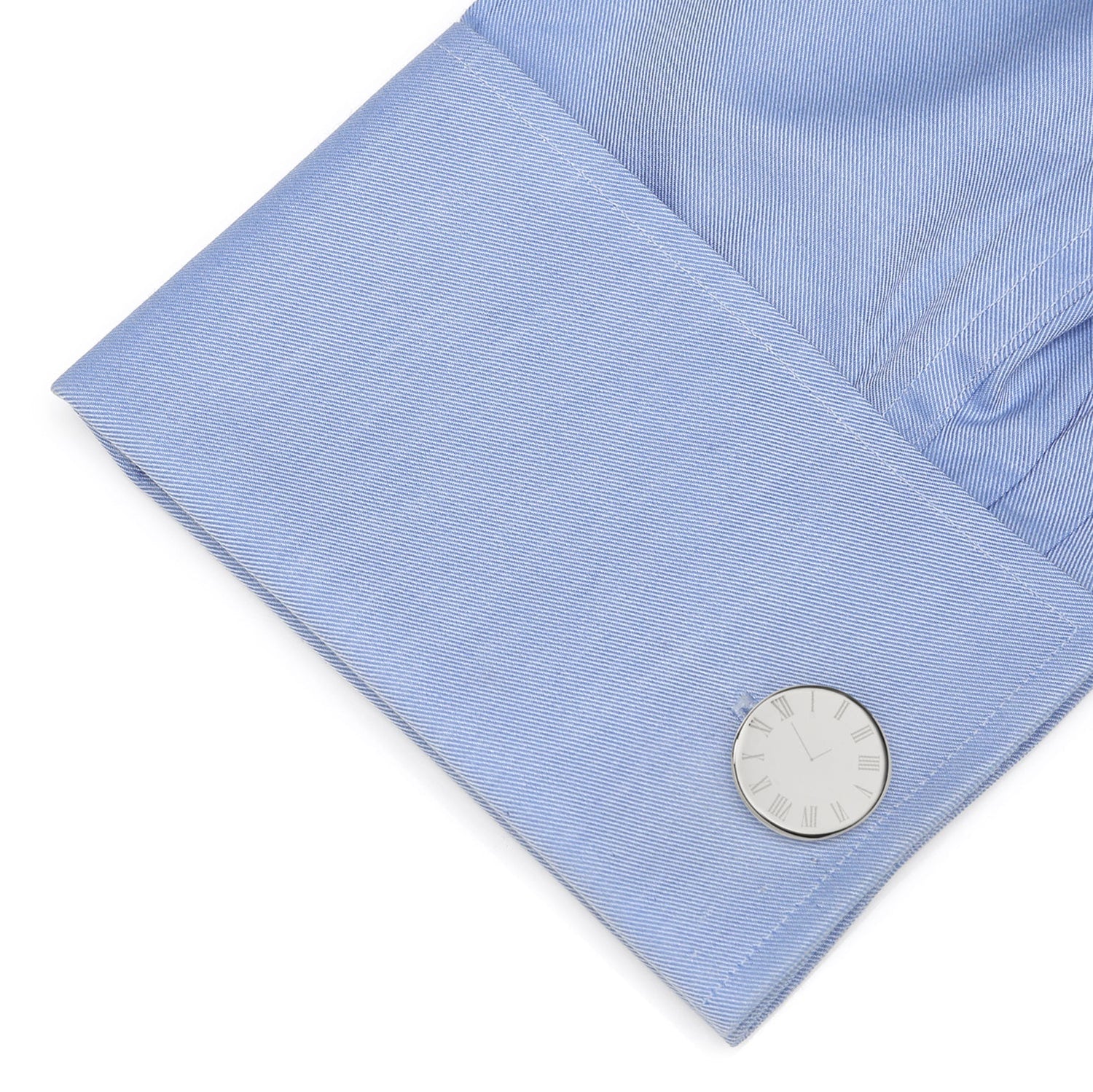 Custom Clock Engravable Cufflinks by Cufflinks.com