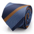 The Andrew Tie (Blue Orange Stripe Men&