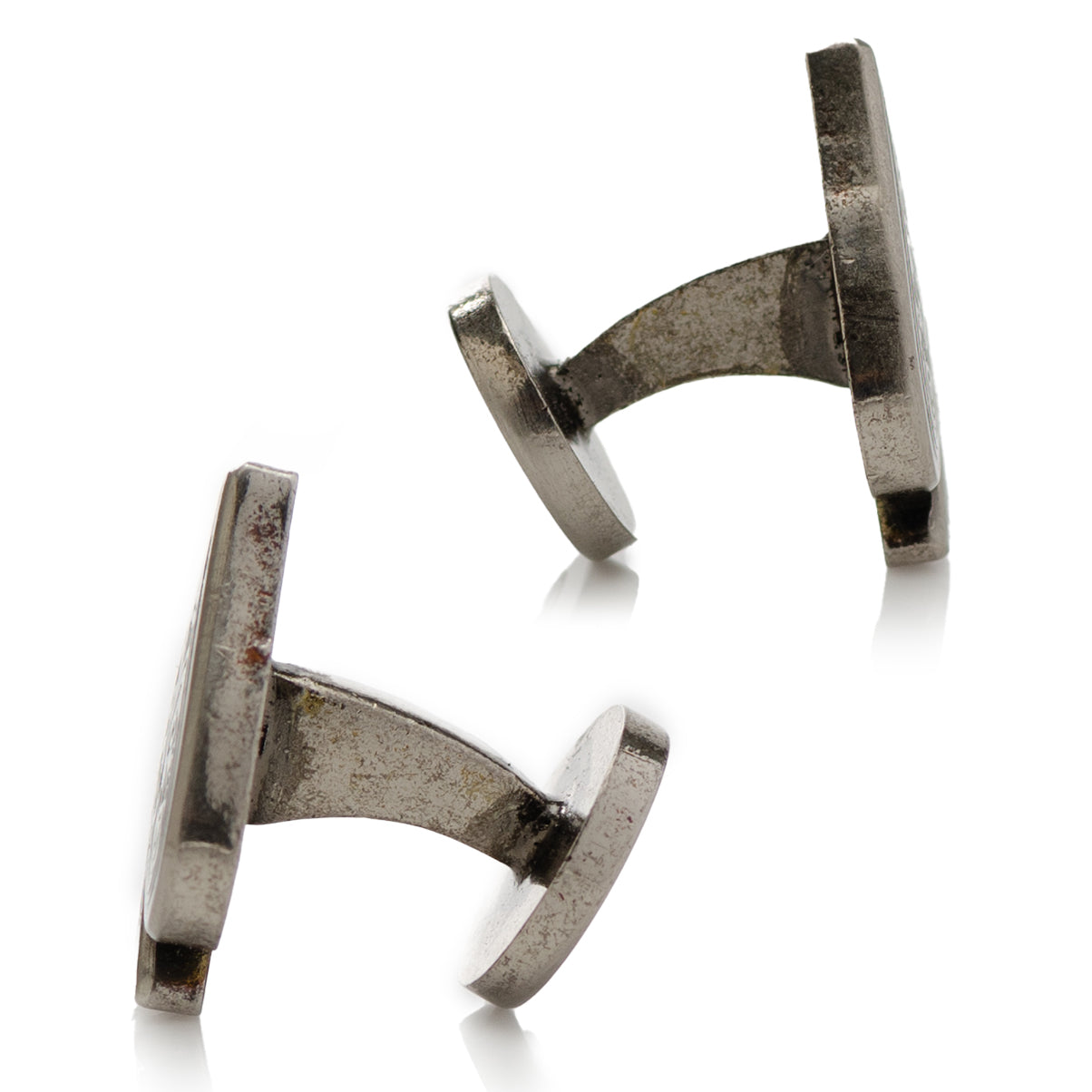 Ace of Spades Antique Silver Cufflinks by Cufflinks.com