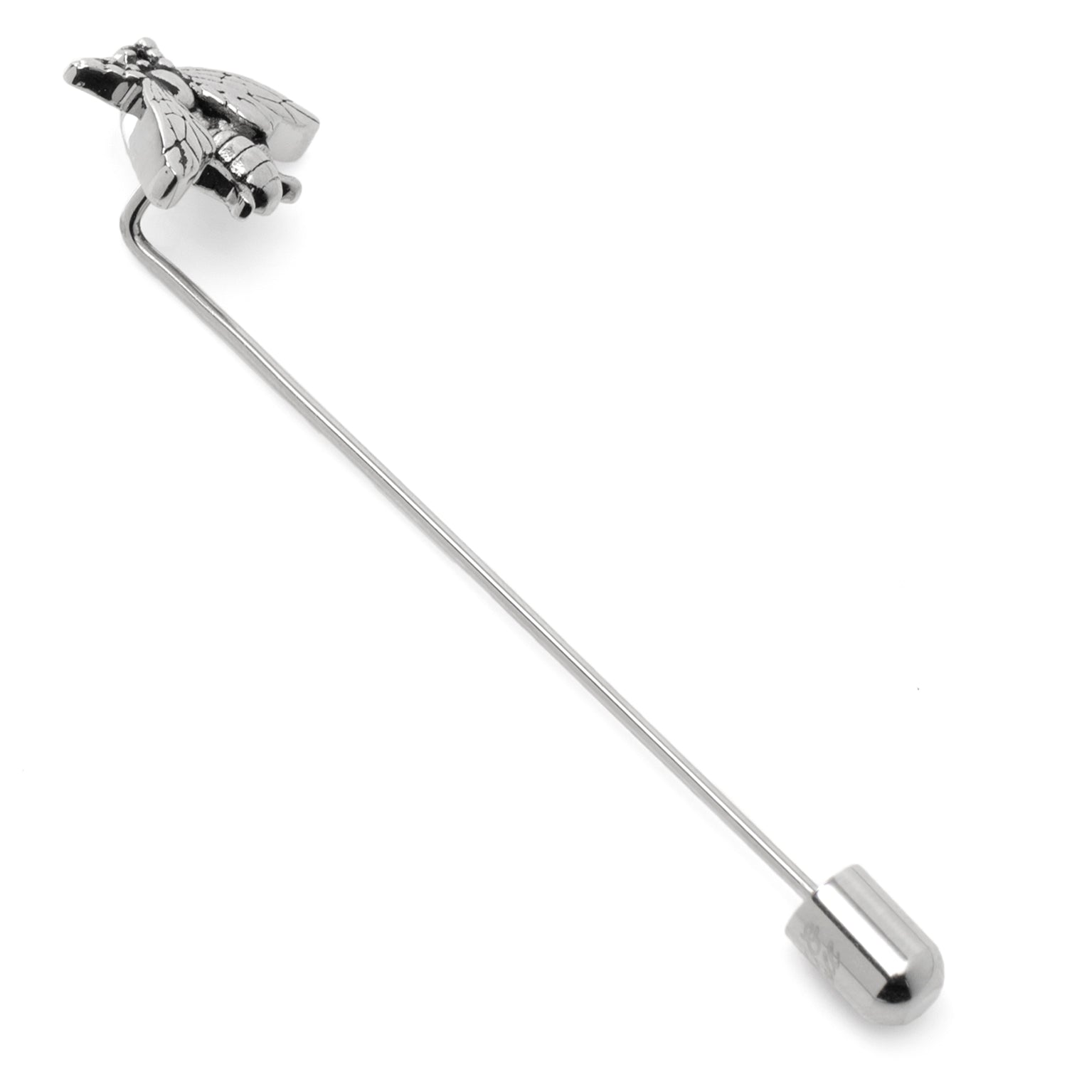 Stainless Steel Bee Stick Pin by Cufflinks.com