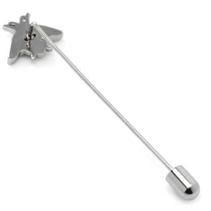 Stainless Steel Bee Stick Pin by Cufflinks.com