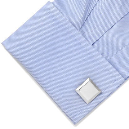 Engravable Beveled Square 3-Piece Gift Set by Cufflinks.com
