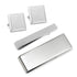 Engravable Beveled Square 3-Piece Gift Set by Cufflinks.com