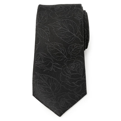 Black Floral Men&