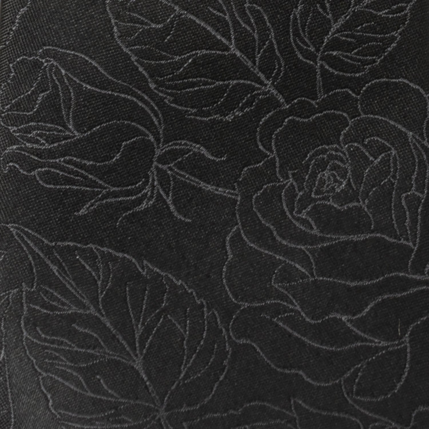 Black Floral Men&