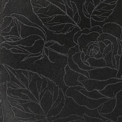 Black Floral Men&