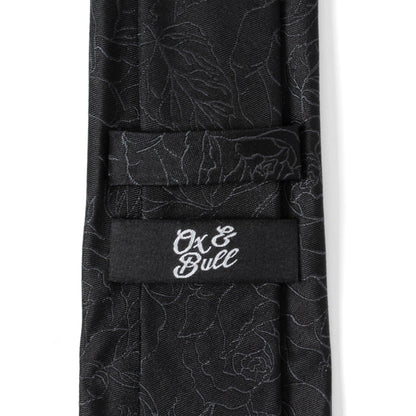 Black Floral Men&