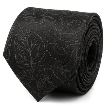 Black Floral Men&
