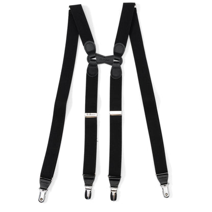 Black H-Back Formal Suspenders by Cufflinks.com