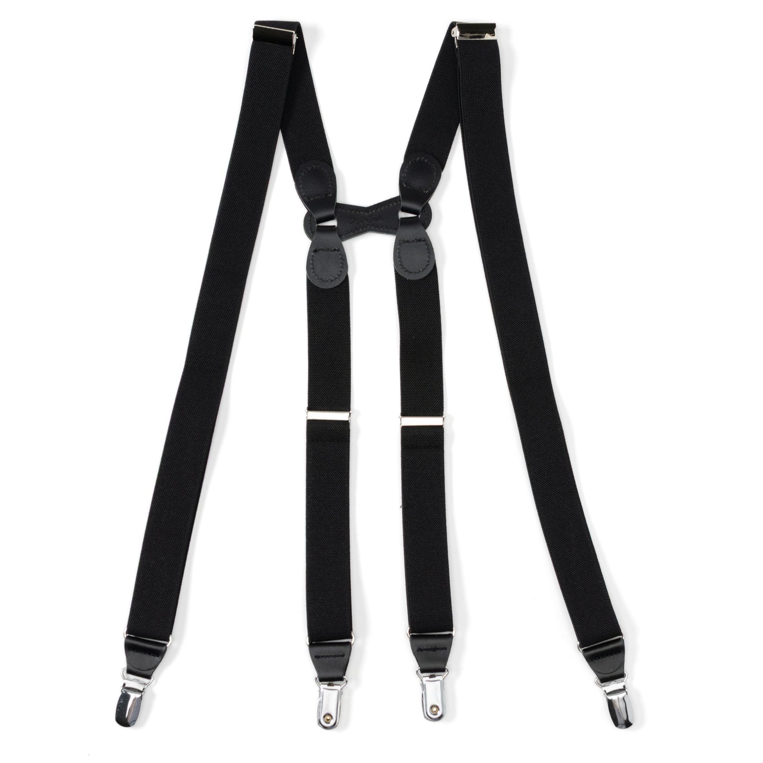 Black H-Back Formal Suspenders by Cufflinks.com