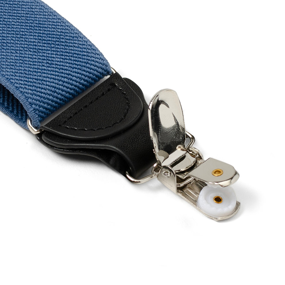 Blue Convertible Suspenders by Cufflinks.com