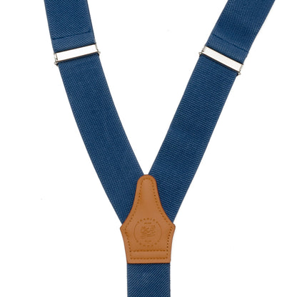 Blue Convertible Suspenders by Cufflinks.com